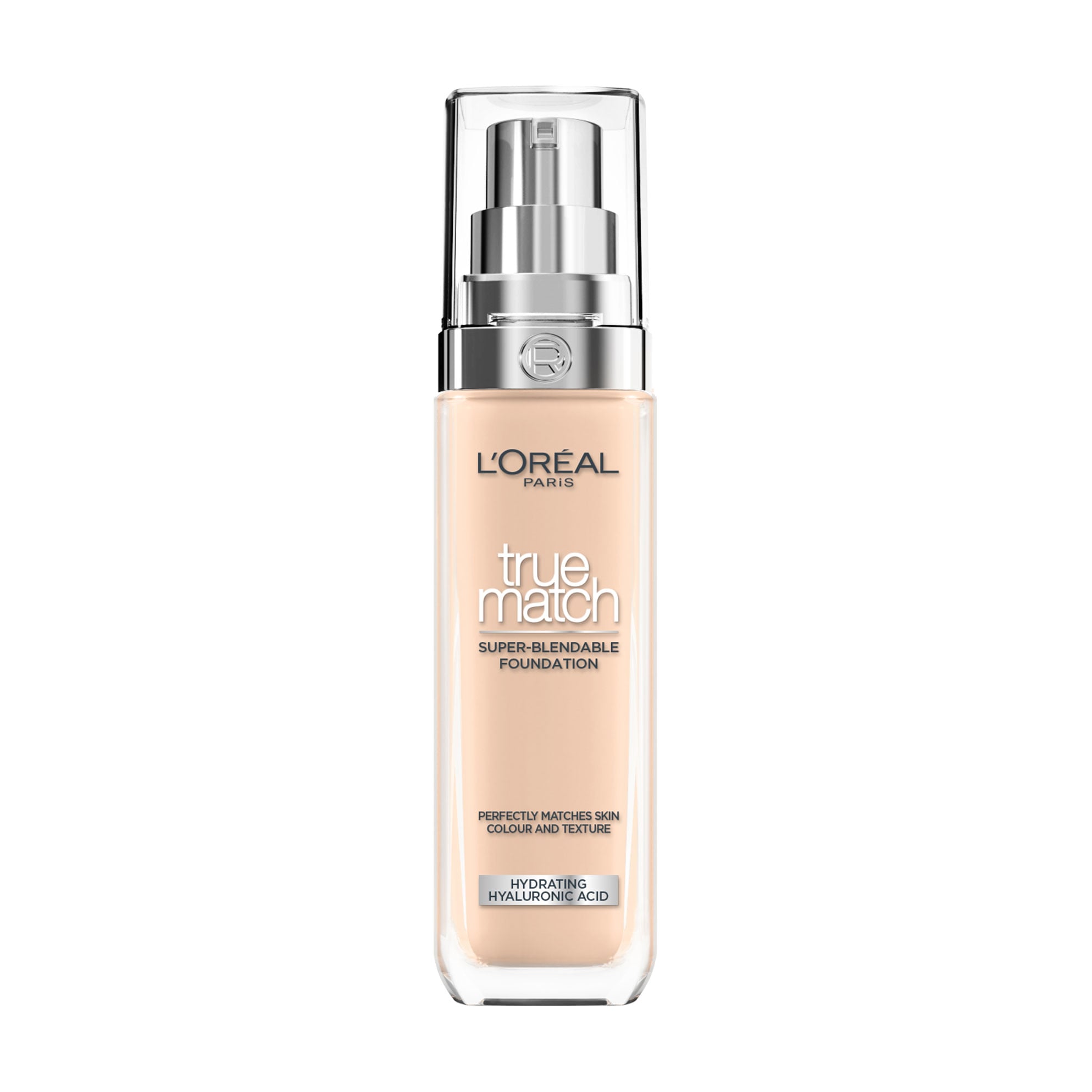 Уцінка! Легкий тональний крем для обличчя L'Oreal Paris True Match Super Blendable Foundation, SPF 16, з гіалуроновою кислотою 2R/2C, 30 мл